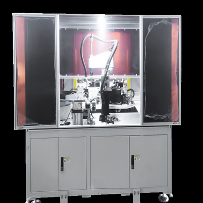 Macchina semiautomatica da 22 kW per l'assemblaggio del tampone sulla scatola di stoccaggio del veicolo