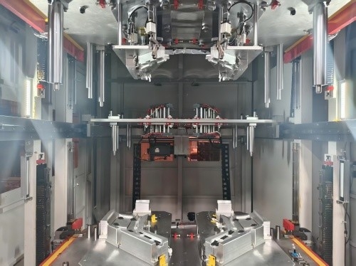 Servo-saldatura a piastra calda per copertura del corno del veicolo