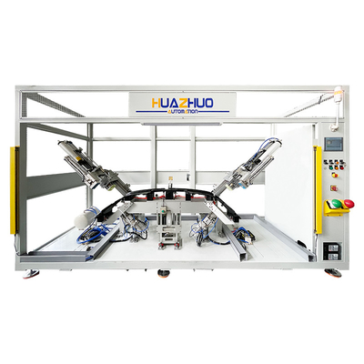 Automazione del paraurti dell'automobile per il punzonamento ad ultrasuoni con saldatura con radar di copertura