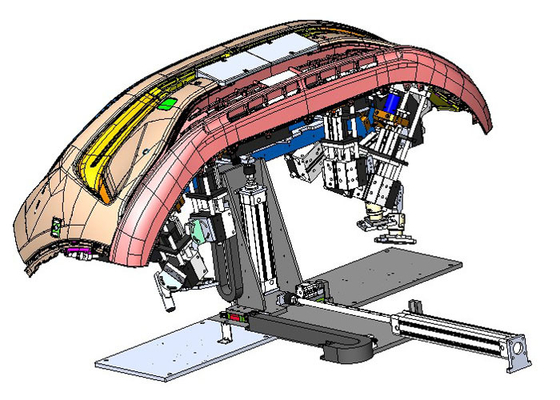 220V servo attrezzatura ultrasonica del paraurti dell'automobile della punzonatrice 0.6MPA