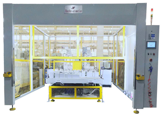 I doppi robot orlano il pannello di disposizione automatico delle stazioni dell'involucro due della piegatrice
