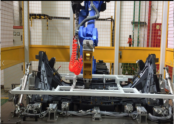 6mm/S alluminio automatico di saldatura robot dei sistemi SpA per la griglia dell'automobile
