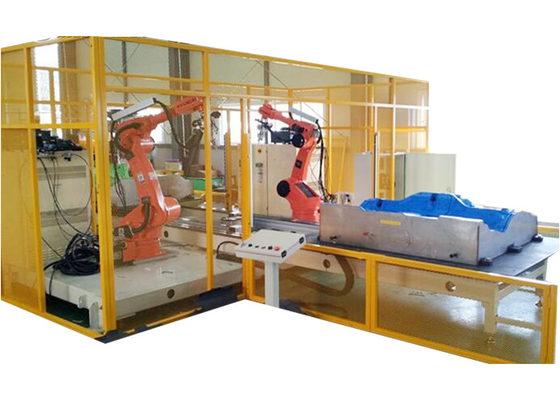 Servo saldatore a punti robot laterale della macchina 220V della saldatura a laser del robot della disposizione