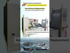 Saldatore ad ultrasuoni da 380 V con cambio automatico della testa per pannelli di guarnizione per auto