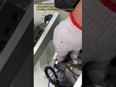 Automazione di auto bumper punzonatura e saldatura ad ultrasuoni radar copertura macchina