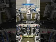 Vari tipi di attrezzature per punzonatura e saldatura di paraurti automobilistici