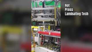 Rughe sul pannello di ricarica? Soluzione di laminazione a caldo